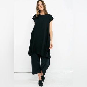 Elizabeth Suzann - Josephine tunic - Silk - Black